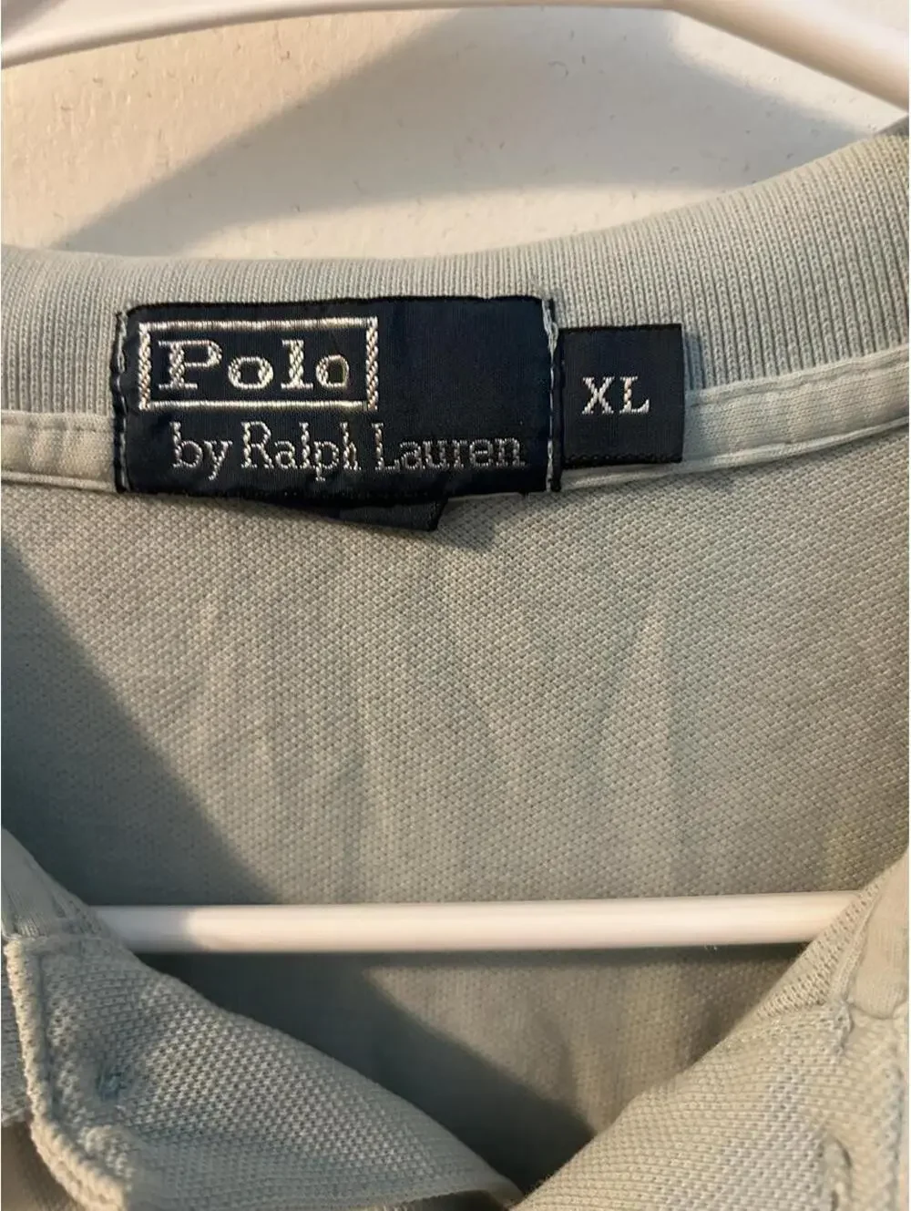 Polo Ralph Lauren light blue polo shirt size XL #preppy #classic